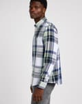 Pikkukuva 7 / 7: Lee RIVETED SHIRT Intuition LOOSE CHECKED PAITA ORGANIIKKAA PUUVILLAA L