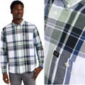 Pikkukuva 1 / 7: Lee RIVETED SHIRT Intuition LOOSE CHECKED PAITA ORGANIIKKAA PUUVILLAA L