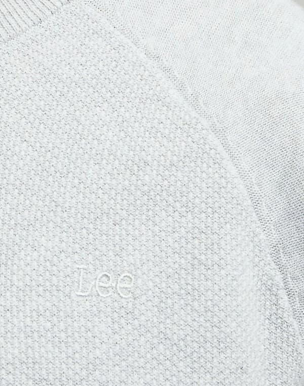 Lee RAGLAN CREW KNIT SLIM Grey Mele ISTUVA PUUVILLAPAITA HARMAA XXL