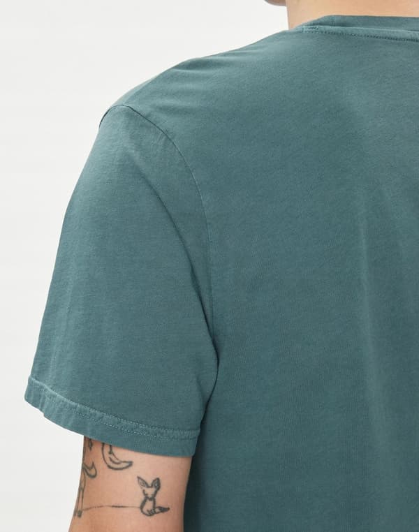 Lee WOBBLY TEE Evergreen GRÖN T-SHIRT BOMULL NORMAL L