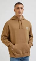 Pikkukuva 3 / 8: Lee LOOSE LOGO HOODIE Clay LOOSE COTTON HOODIE XL
