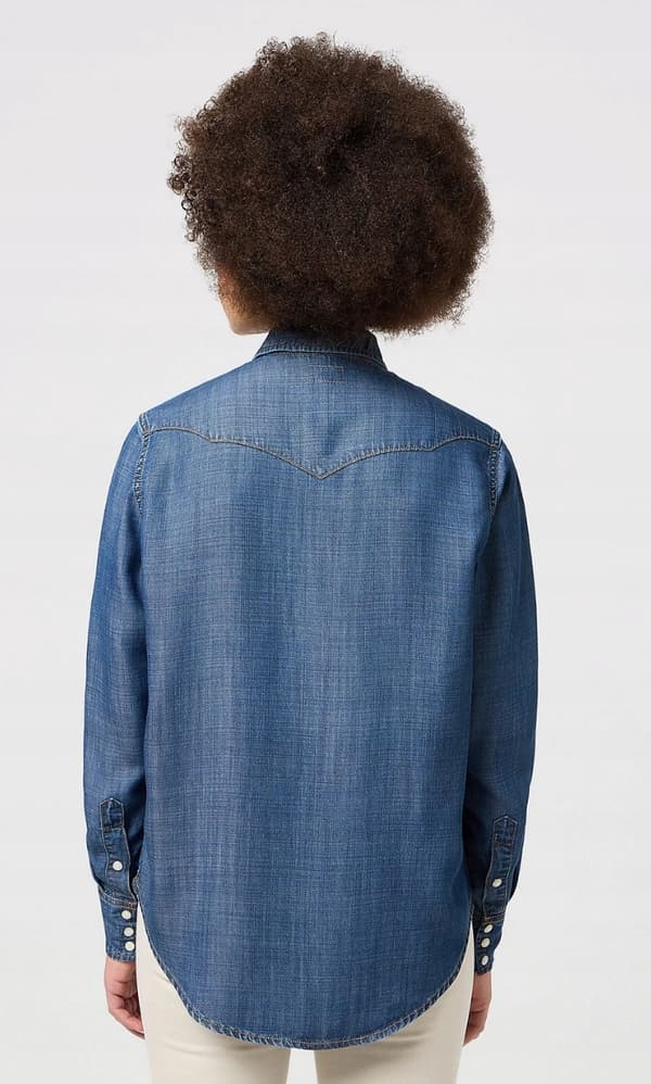 Wrangler HERITAGE PAITA Carson TUMMA NAISTEN FARKKUPAITA NORMAALI XS