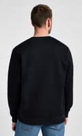 Miniatyrbild 4 av 8: Lee LOGO CREW SWEAT Jet Black SVART SMALL LOGO SWEATSHIRT NORMAL PASSFORM XXL