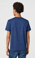 Pikkukuva 4 / 8: Wrangler AMERICANA T-paita Laivastonsininen Laivastonsininen Puuvillainen T-paita Kuviollinen XL