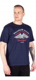 Pikkukuva 4 / 6: Wrangler AMERICANA T-PAITA LAIVASTI PUUVILLAINEN T-PAITA KUVIOLLA XXL