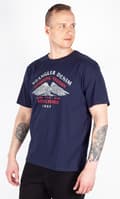 Pikkukuva 2 / 6: Wrangler AMERICANA T-PAITA LAIVASTI PUUVILLAINEN T-PAITA KUVIOLLA XXL