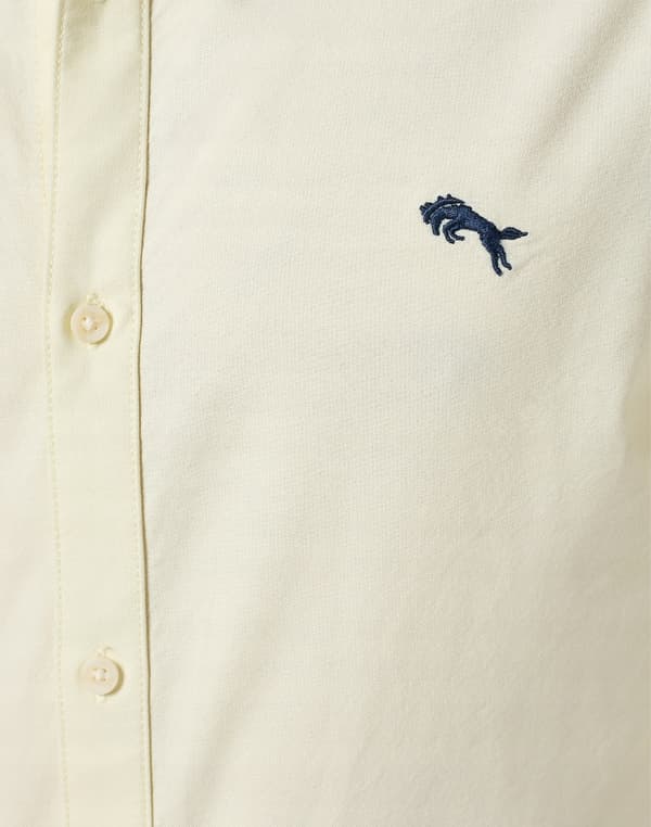 Wrangler OXFORD SKJORTE Gul Oxford BOMULD GUL SKJORTE NORMAL XL