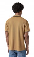 Miniatyrbillede 4 af 8: Wrangler POLOSHIRT Dijon BRUN BOMULDSPOLOSHIRT LOGO NORMAL M