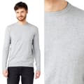 Miniatyrbild 1 av 4: Wrangler ROWNNECK KNIT Mellangrå Melee GRÅ MELANGE LÄTT TRÖJA REGULAR L