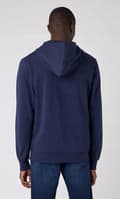 Miniatyrbild 4 av 6: Wrangler SIGN OFF HOODIE Marinblå MARINBLÅ HOODIE XL