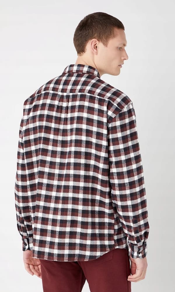 Wrangler 1-FICKASKJORTA Dahlia RUTIG SKJORTA NORMAL FIT M