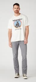 Miniatyrbild 5 av 6: Wrangler AMERICANA T-SHIRT Off White LOOSE VIT T-SHIRT BOMULL XL