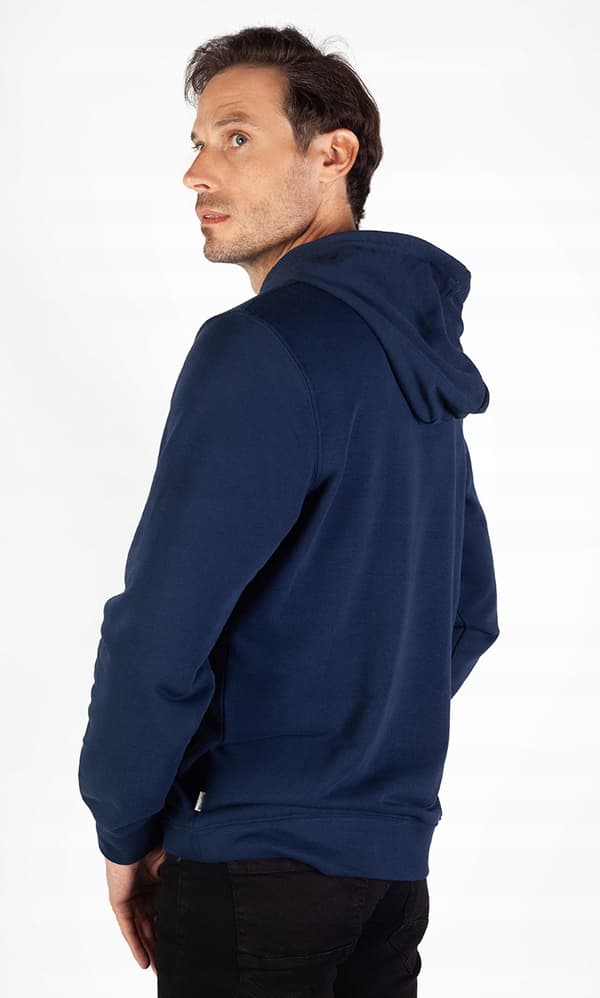 Wrangler HOODIE Marinblå MARINBLÅ HOODIE NORMAL XXL