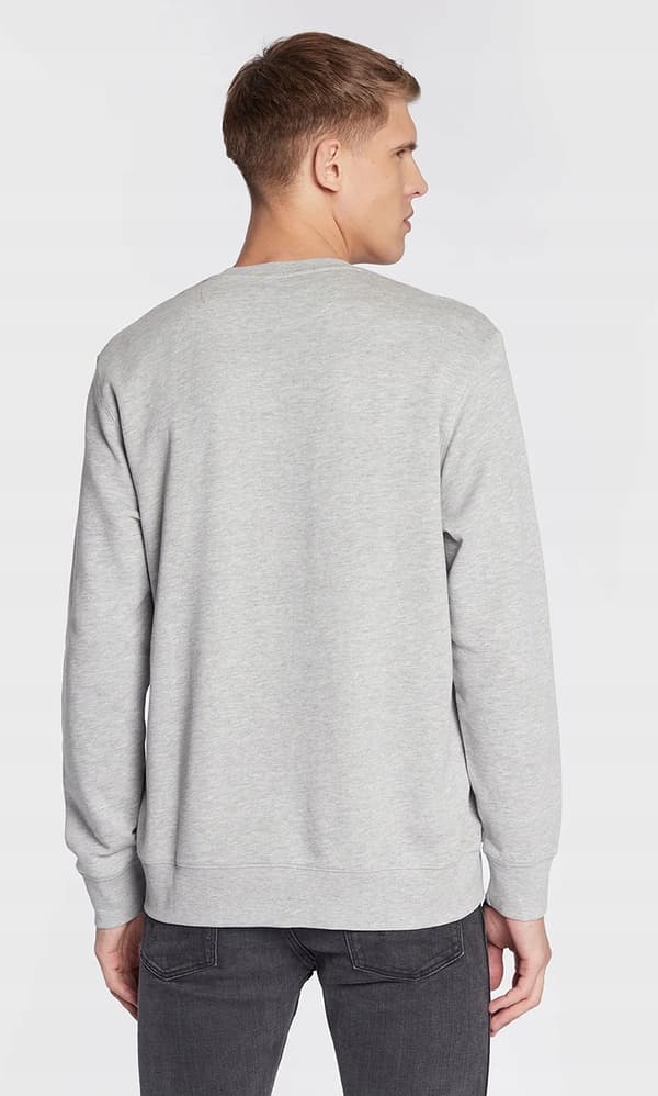 Wrangler FRAME LOGO CREW Mellangrå Melee GRÅ LOGO TRÖJA XL