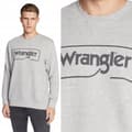Miniatyrbild 1 av 7: Wrangler FRAME LOGO CREW Mellangrå Melee GRÅ LOGO TRÖJA XL