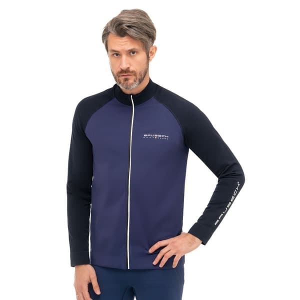 Termisk tröja för män Brubeck ATHLETIC Blå-denim, Mörkblå-marinblå, Svart, Olika Storlekar