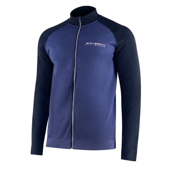 Termisk tröja för män Brubeck ATHLETIC Blå-denim, Mörkblå-marinblå, Svart, Olika Storlekar