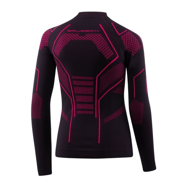 Långärmad T-shirt Brubeck för barn THERMO JUNIOR Termisk Sweatshirt Denim-lila, Marinblå-blå, Svart-fuchsia, Svart-grafit