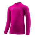 Miniatyrbild 1 av 2: Långärmad T-shirt för barn Brubeck THERMO Kids Termisk Sweatshirt Röd-blå, Fuchsia-grå, Grafit-blå, Blå-mörkblå