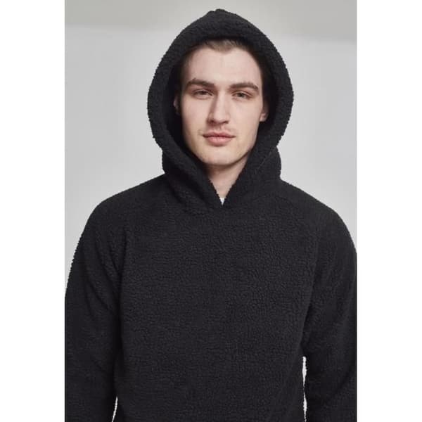 Huvtröja - Urban Classic - Sherpa - Beige - Långärmad - 100% Polyester