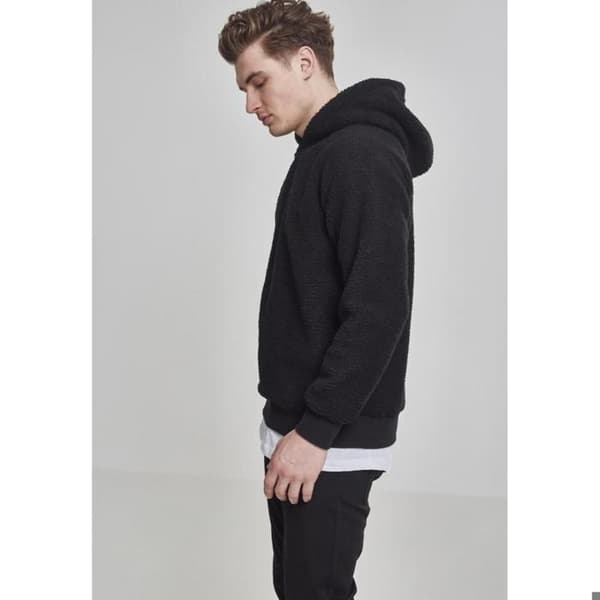 Huvtröja - Urban Classic - Sherpa - Beige - Långärmad - 100% Polyester