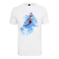 Miniatyrbild 1 av 2: T-shirt - Mister Tee - Basketmoln - Bomull - Korta ärmar - Klassisk krage