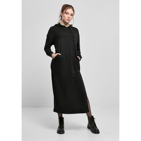 Hoodie - Urban Classics - Oversized - Vadderad - Svart - Dam