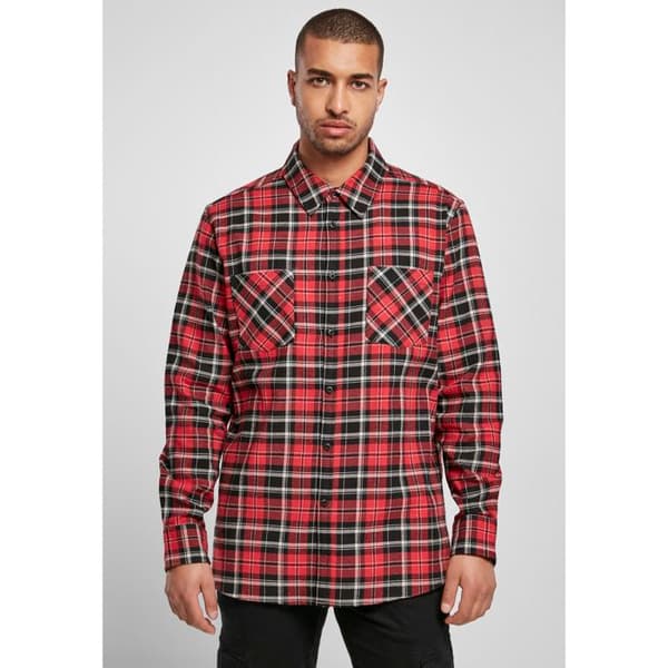 Chemise Urban Classics rutiga rötter