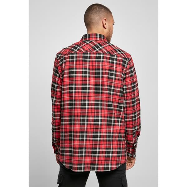Chemise Urban Classics rutiga rötter