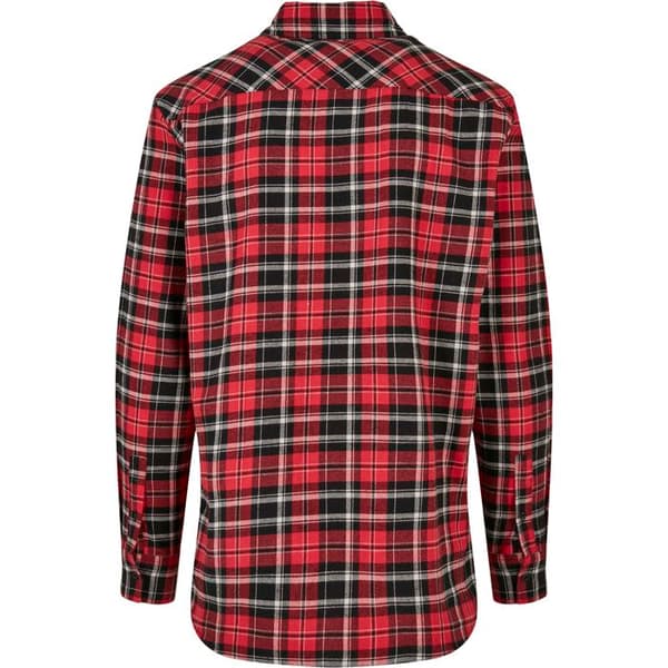 Chemise Urban Classics rutiga rötter