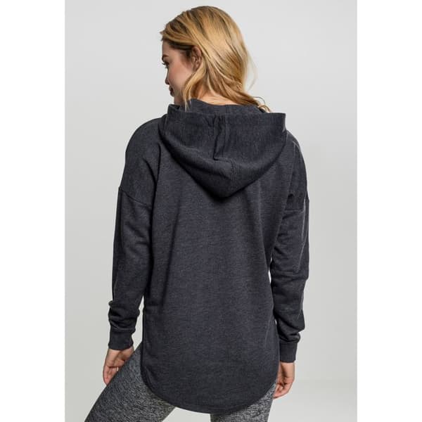 Huvtröja - Urban Classics - Oversized - Mörkgrå - 60% Bomull - 40% Polyester