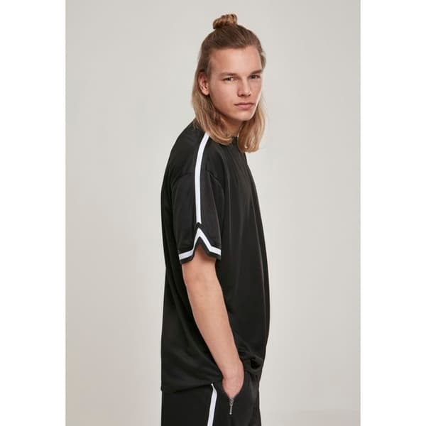 T-shirt - Urban Classic - Oversized Stripe - Svart - Kortärmad - Large