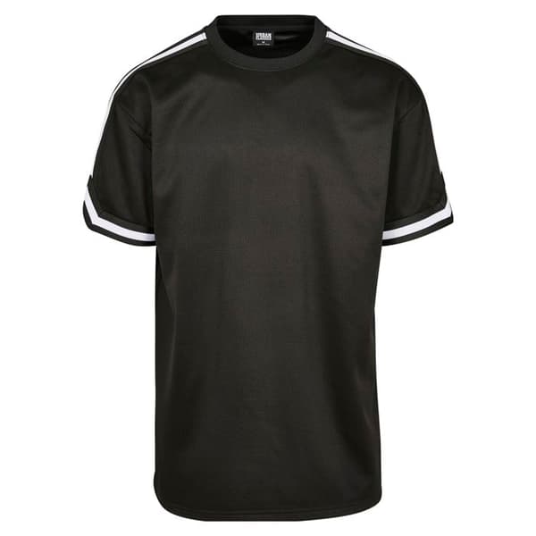 T-shirt - Urban Classic - Oversized Stripe - Svart - Kortärmad - Large