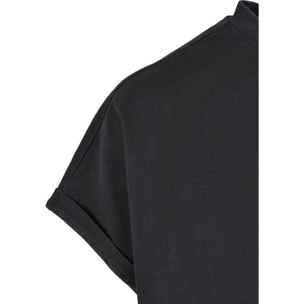 T-shirt dam Urban Classics kort pigmentfärgad skuren