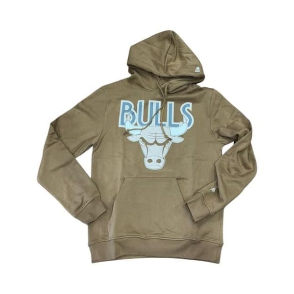Mäns New Era Hoodp Chicago Bulls 60589164 T:M C:BEIGE