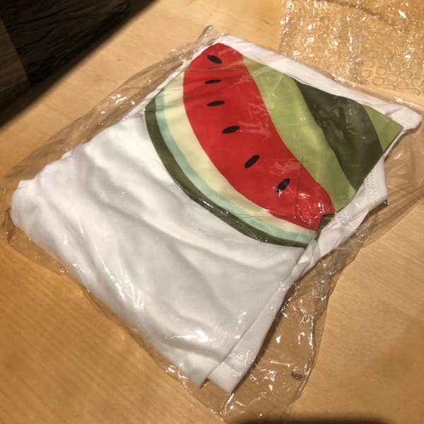 BLUS Gravid-T-shirt VATTENMELON storlek XL för mamma