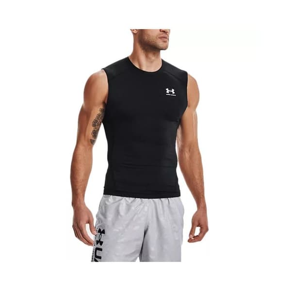 Débardör - Under Armour - HG Armour Comp SL - Svart - Herr - Multisport