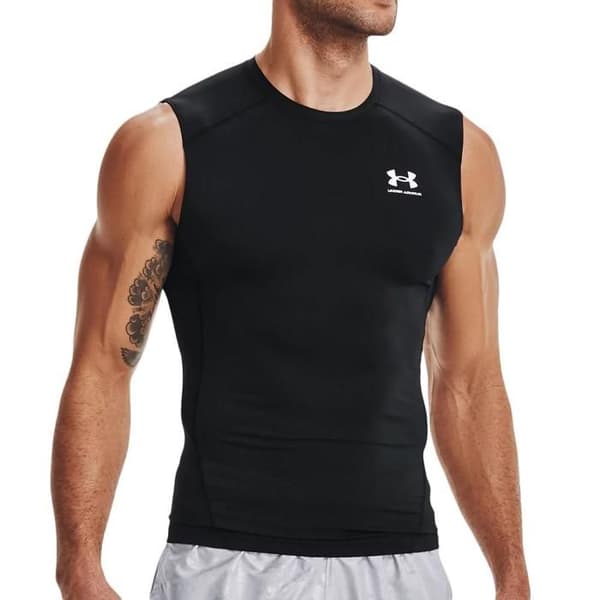 Débardör - Under Armour - HG Armour Comp SL - Svart - Herr - Multisport