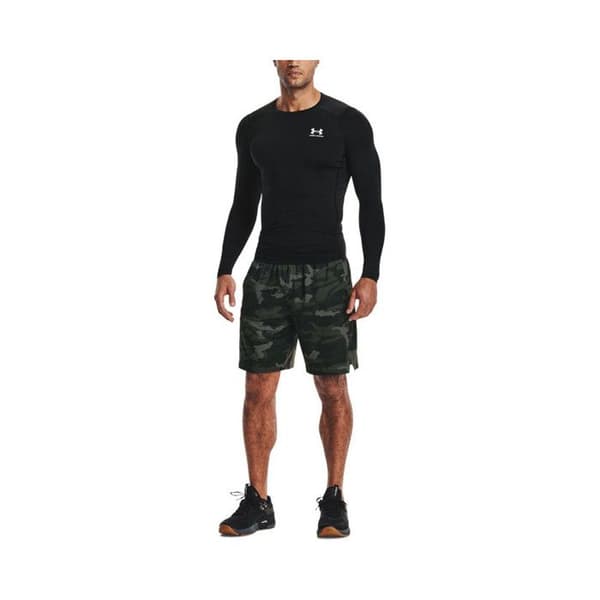 Tröja för sport - Under Armour - HG Armour Comp LS - Svart - Långärmad - Andningsbar