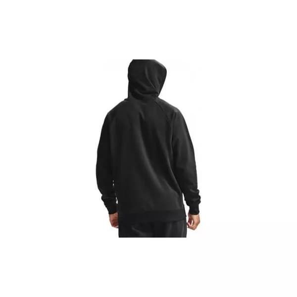 Hoodie - Under Armour - Rival Fleece - Svart - Långärmad - Känguruficka