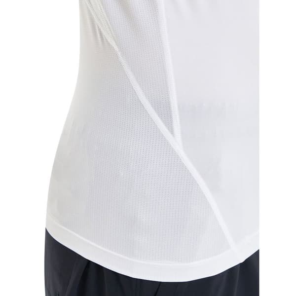 Sporttröja - Under Armour - HG Armour Comp LS - Vit - Långa ärmar - Andas