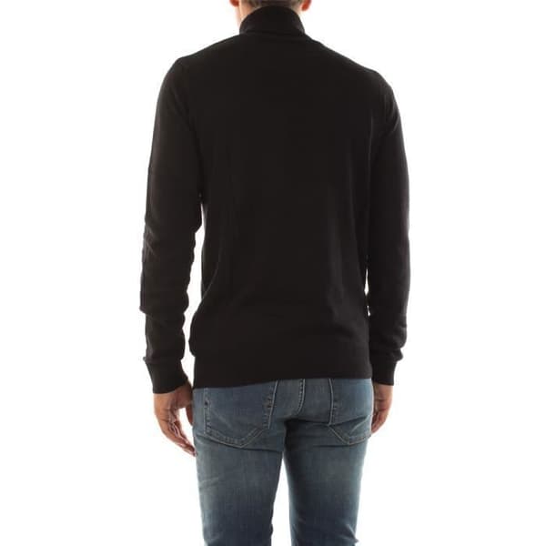 Dra - Jack & Jones - Emil - Polokrage - Kvalitetsstickning - Svart