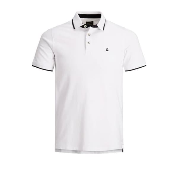 Polo - Jack &amp; Jones - Klar Kobalt - Korta ärmar - Piqué bomull - Regular fit
