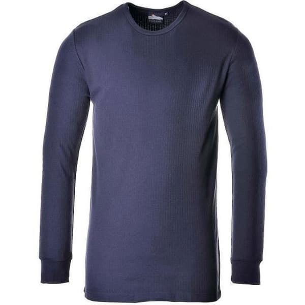 Portwest långärmad termisk t-shirt - grå