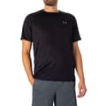 Miniatyrbild 1 av 6: Tröja Fitness - UNDER ARMOUR - TECH 2.0 - Svart - Kortärmad - Andningsbar