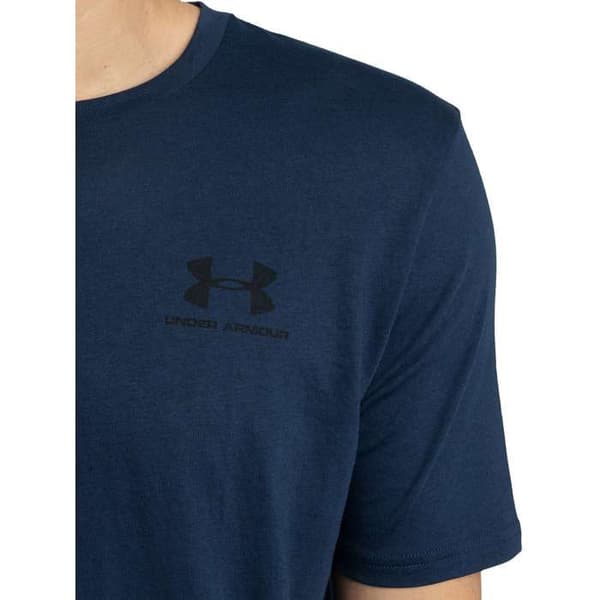T-shirt - Under Armour - Sportstyle LC - Blå - Kort ärm - Ventilerande
