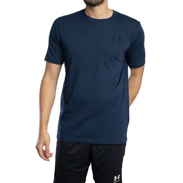 T-shirt - Under Armour - Sportstyle LC - Blå - Kort ärm - Ventilerande