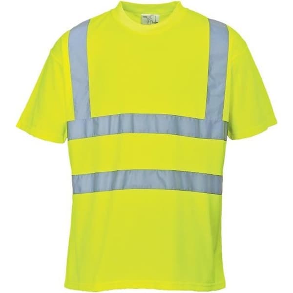 T-Shirt Hög Synlighet - Portwest - S478 - Gul - Unisex - Vuxen