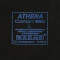 Miniatyrbild 3 av 3: T-shirt med V-krage för män - ATHENA - 2-pack - Ekologisk bomull - Fitted passform - Korta ärmar - Svart