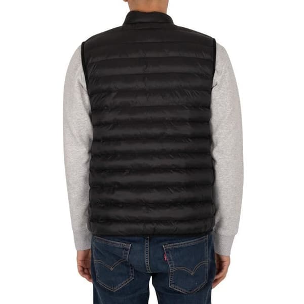 Kompakt cirkulär väst - Tommy Hilfiger - Core - Svart - Dragkedjefickor - Återvunnen polyester